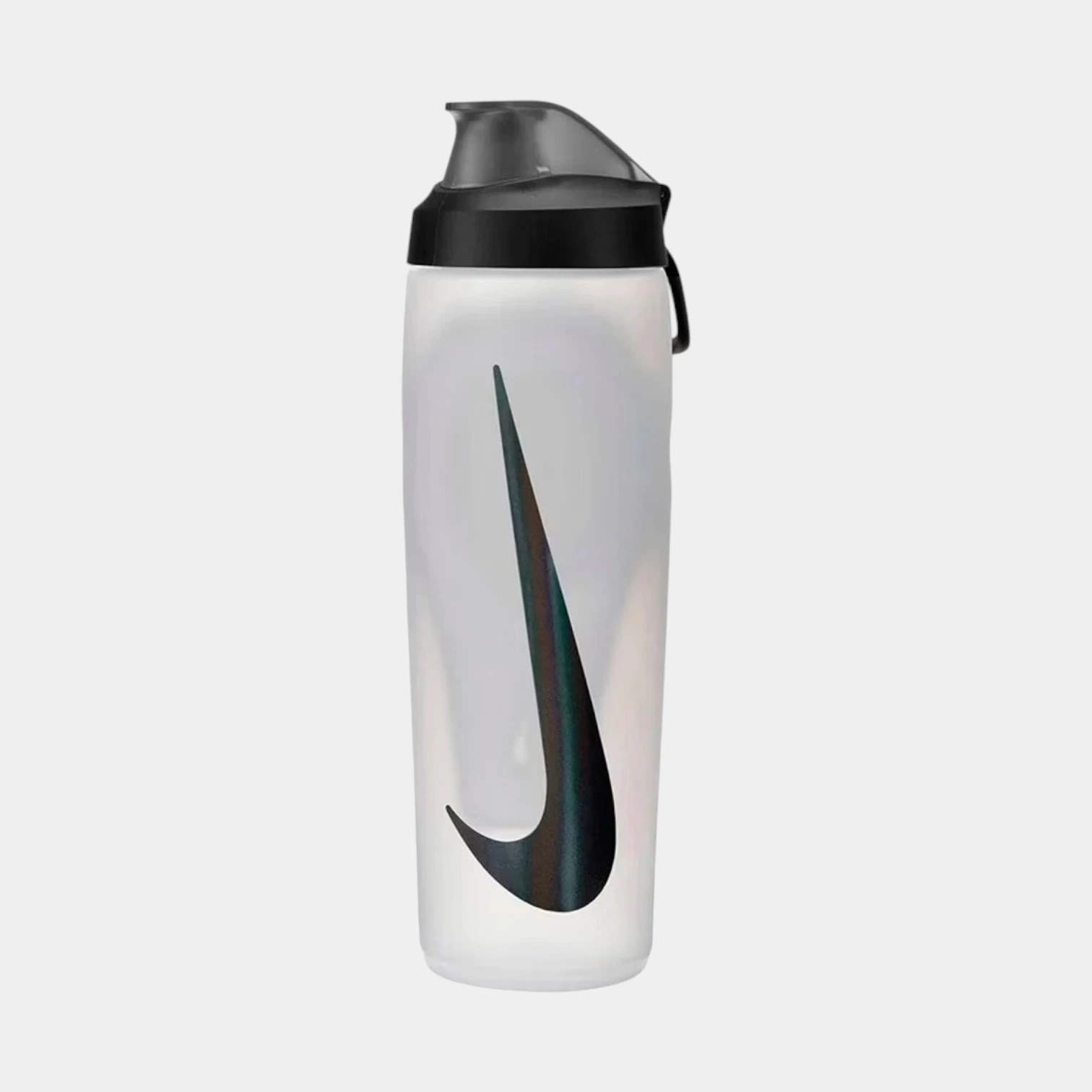 бутылка nike refuel bottle locking lid 24 oz natural/black/black iridescent 24oz