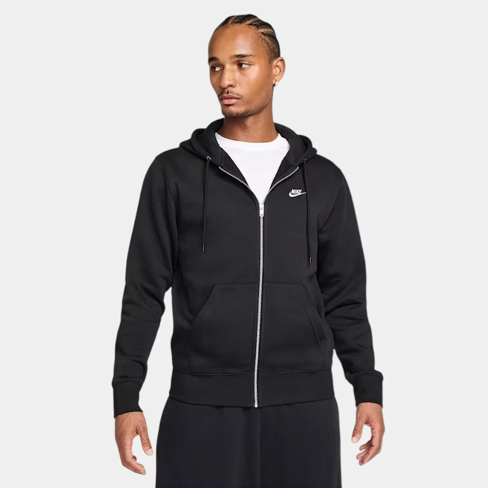 m nk club bb fz hoodie